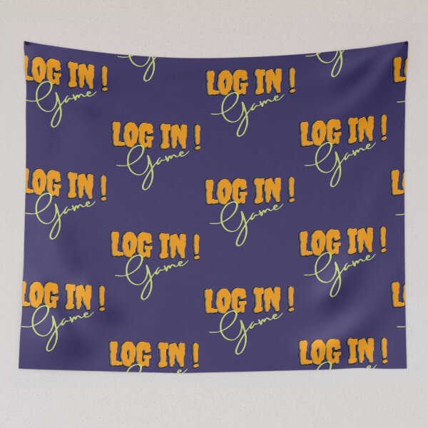 Item preview, LOG IN! GAME designed and sold by IsabellaCarr.