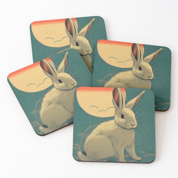 Item preview, Retro Vintage Cute American Rabbit Mom designed and sold by wigobun.
