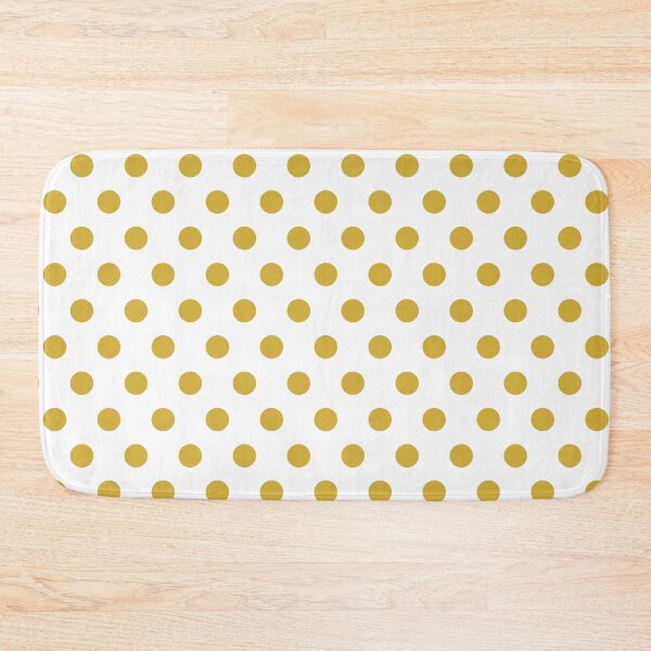 Item preview, Gold and White Polka Dots designed and sold by patterniastudio.
