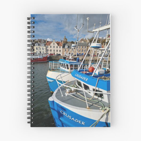 Item preview, Pittenweem harbour designed and sold by S-and-W-4ever.