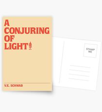 A Conjuring of Light: Typography Postcards