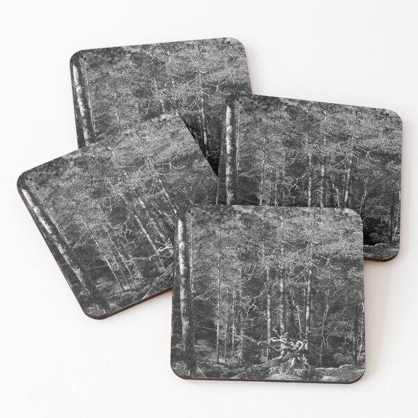 Item preview, Pines forever bw designed and sold by Jouko Lehto Photography.