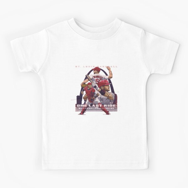 Yadier Molina Player Heart Kids T-Shirt for Sale by ElfriedaMiller