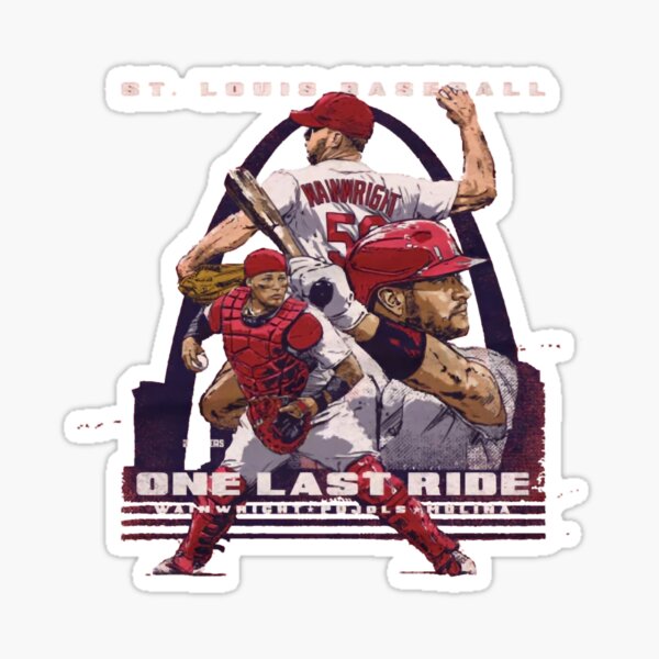 Wainwright Yadier Molina and Pujols the last dance St. Louis Cardinals 2022  Farewell Tour signatures shirt