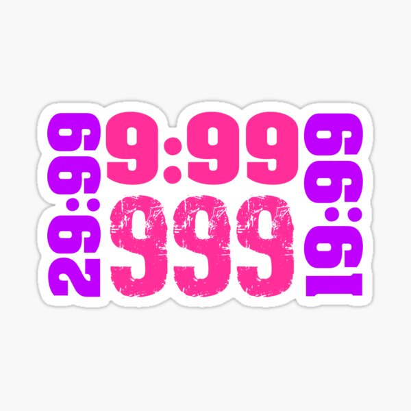 19-99-999-angel-numbers-999-release-sticker-for-sale-by