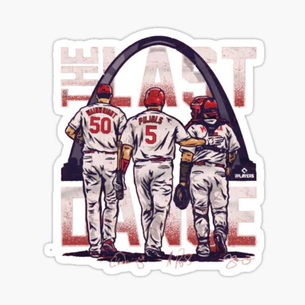 Yadi Waino Pujols The Last Dance 2022 Art Board Print for Sale by