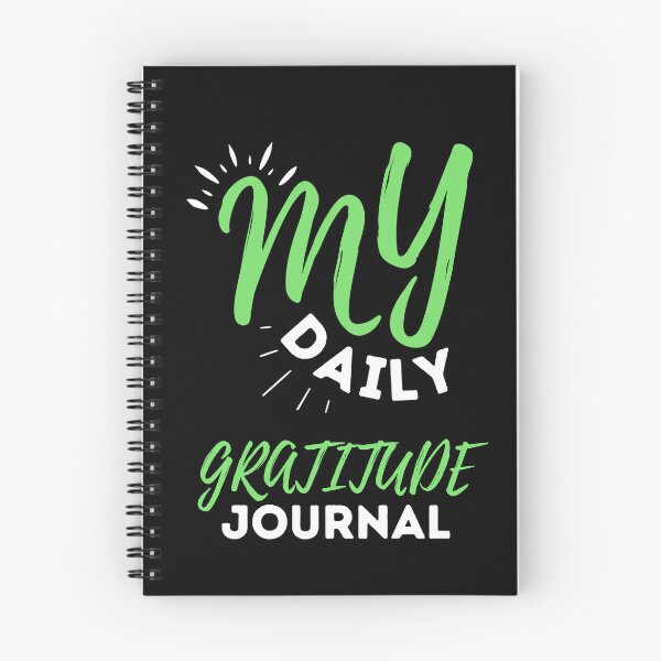 Item preview, My Daily Gratitude Journal Green designed and sold by NinniSilver.