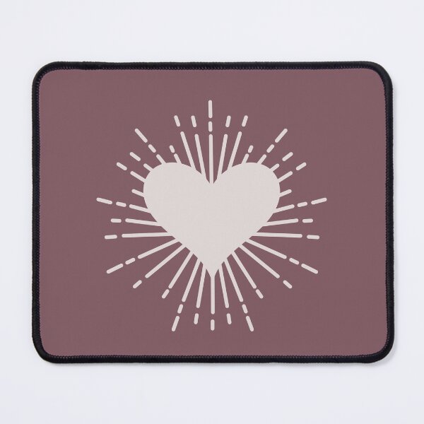 Item preview, Dreamy Aesthetic Sparkling Heart Cute & Minimalist In Pastel Colors Mulberry designed and sold by scorpiolane.