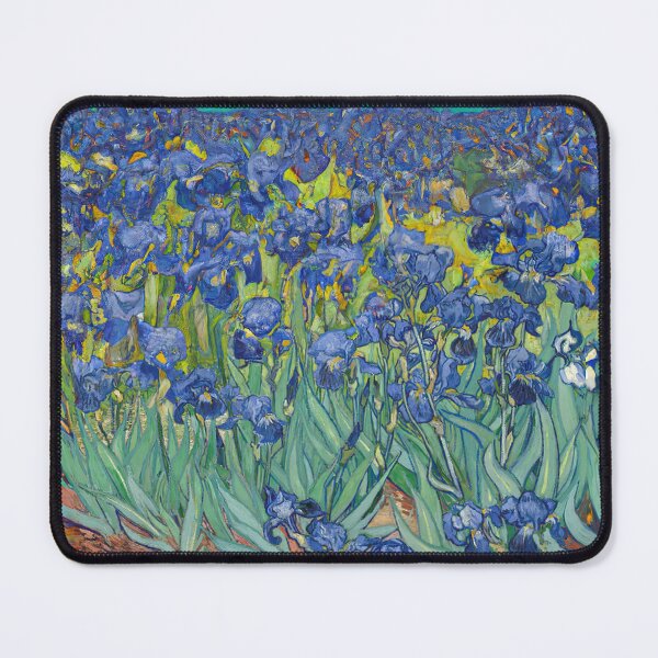 Item preview, Irises Vincent Van Gogh designed and sold by maniacfitness.
