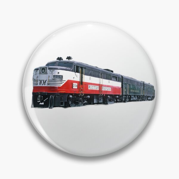 Item preview, western maryland usa railway locomotive trains usa designed and sold by frikitren.