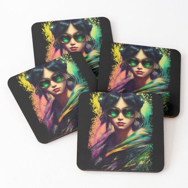 Item preview, Beautiful Asian Cyberpunk Space Princess designed and sold by mayza-shop.