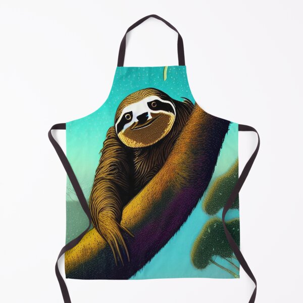 Item preview, sloth on a tree designed and sold by OverAltruist.