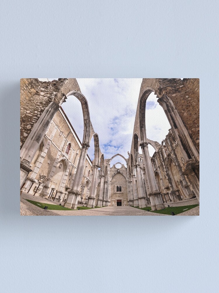 Alternate view of Carmo Convent Canvas Print
