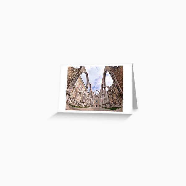 Carmo Convent Greeting Card