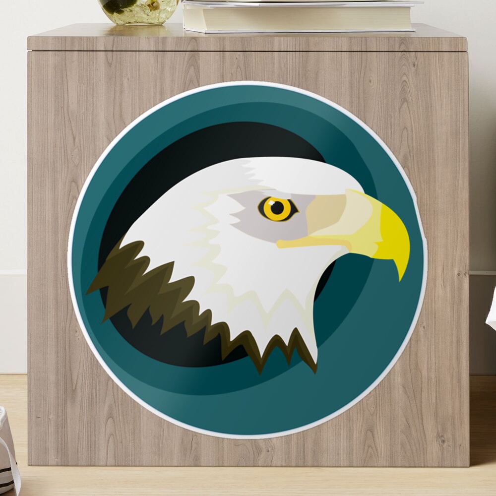 Philadelphia Eagles Bald Eagle Custom Design' Sticker for Sale by