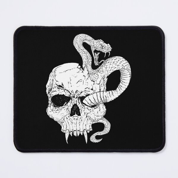 Item preview, Snake and Skull designed and sold by MysticMoonVibes.