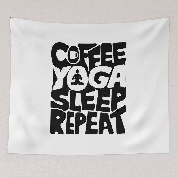 Item preview, Coffee Yoga Sleep Repeat designed and sold by SpecAli.