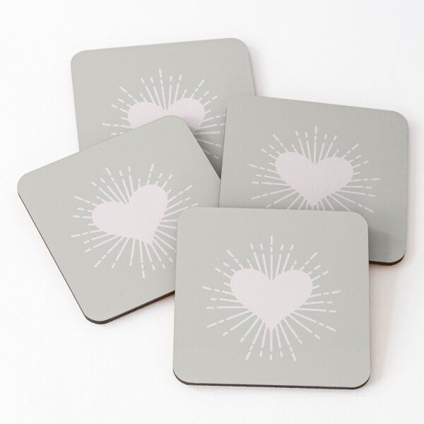Item preview, Dreamy Aesthetic Sparkling Heart Cute & Minimalist In Pastel Colors Pale Green designed and sold by scorpiolane.