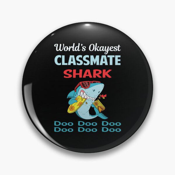 Item preview, Funny Shark CLASSMATE designed and sold by StoreHornedFace.