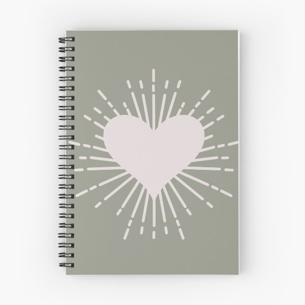 Item preview, Dreamy Aesthetic Sparkling Heart Cute & Minimalist In Pastel Colors Sage Green designed and sold by scorpiolane.
