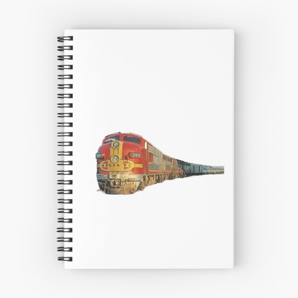 Item preview, Santa Fe railways usa railway trains train usa train locomotive designed and sold by frikitren.