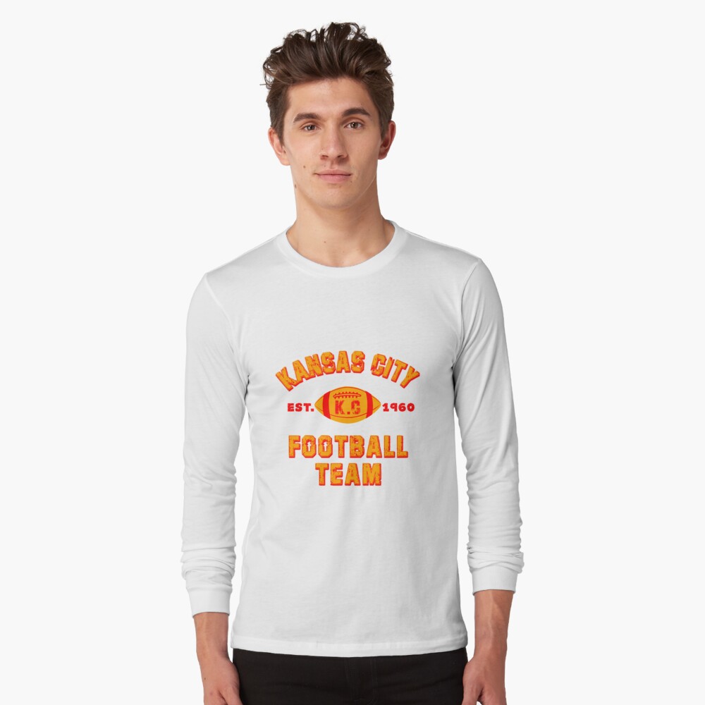 Kansas City Football Team Est 1960 Chiefs Jersey Unisex Sweatshirt - Teeruto