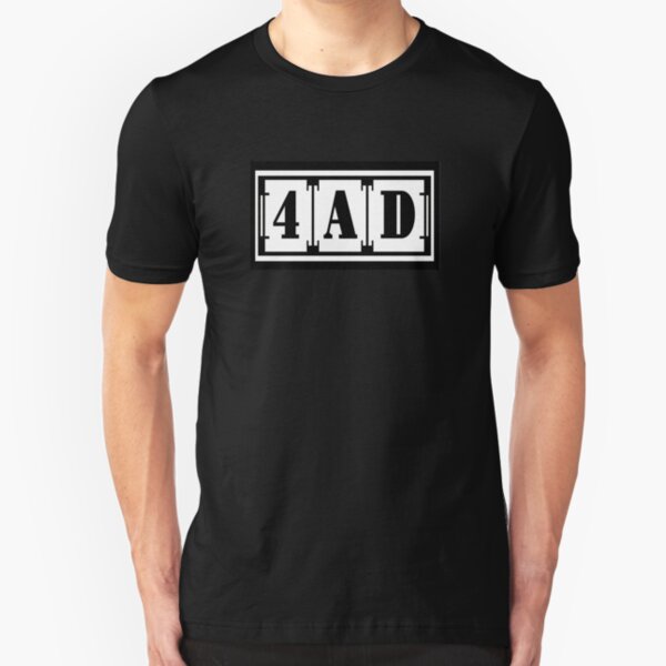 4AD Records Slim Fit T-Shirt