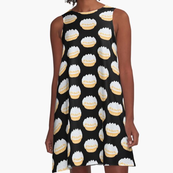 All You Need Is Pie (Peach) A-Line Dress