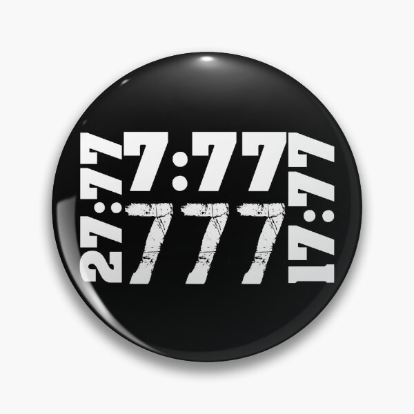 Item preview, 7:77...777 Angel numbers 777,,luck.  designed and sold by Chakilogy.
