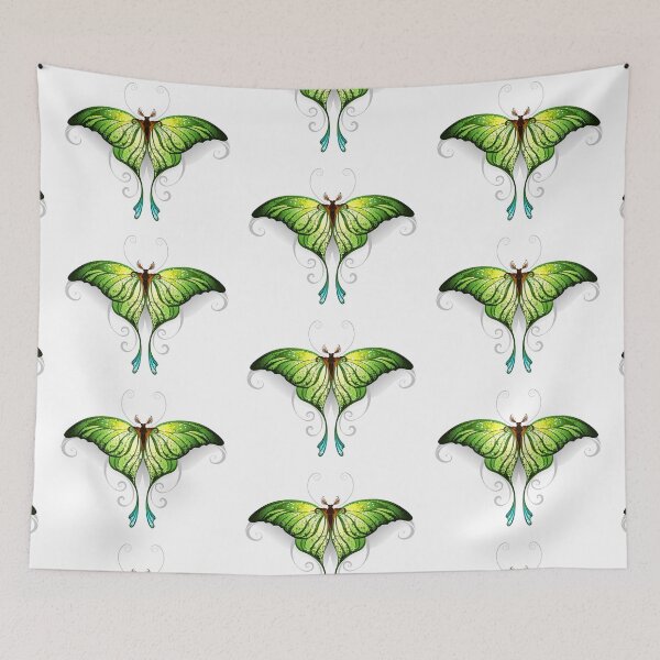 Item preview, Green butterfly ( Green butterflies ) designed and sold by Blackmoon9.