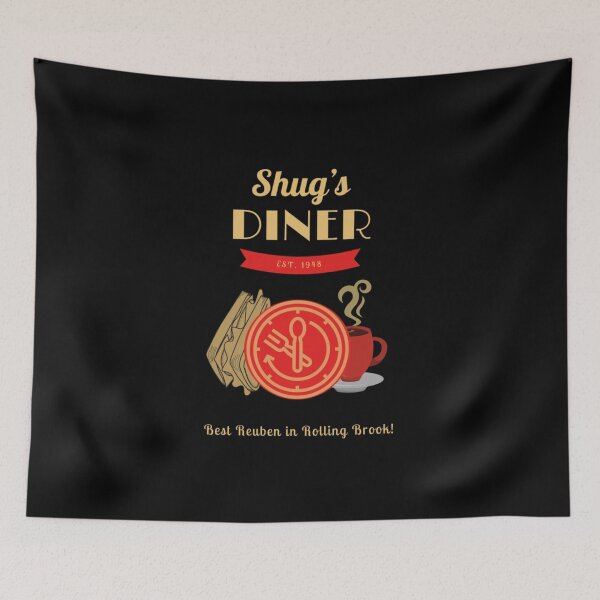 Item preview, Shug's Diner Logo designed and sold by JulietteEmmelen.
