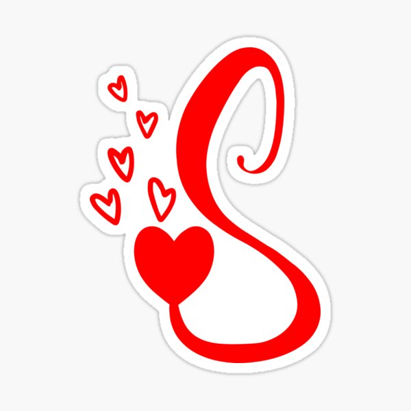 letter-s-first-character-of-your-name-or-lover-s-name-sticker-for