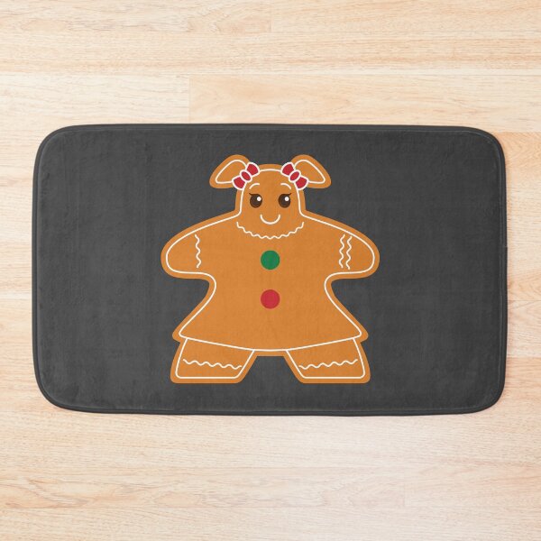 Item preview, Gingerbread Girl Meeple designed and sold by geekyT.