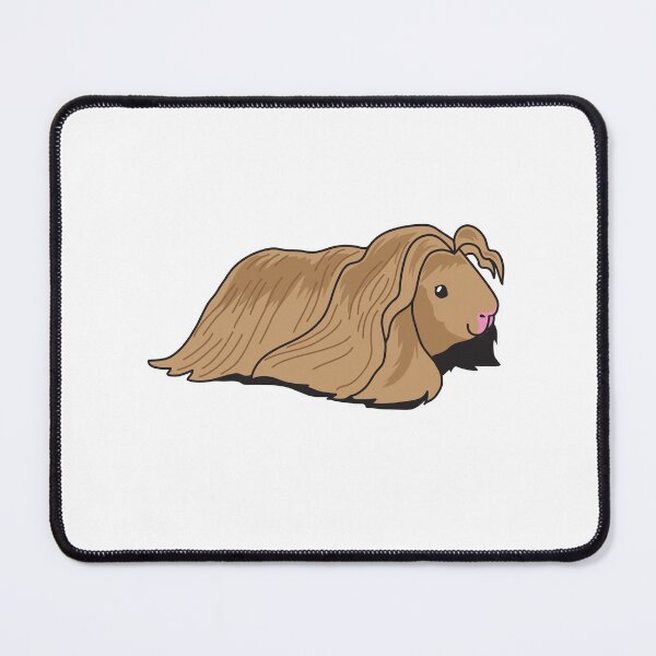 Item preview, Very Long Haired Guinea pig designed and sold by cheekyfoxart.