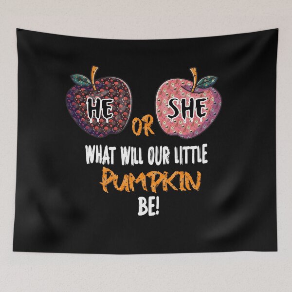 Item preview, He Or She What Will Our Little Pumpkin Be designed and sold by ENJOY Wear.