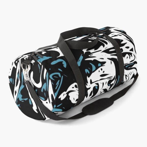 Item preview, Blue Black White Expressive Abstraction designed and sold by SpieklyArt.