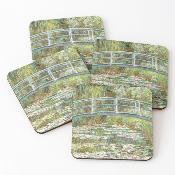 Item preview, Claude Monet Bridge over a Pond of Water Lilies (1899) designed and sold by VintageArtRepro.