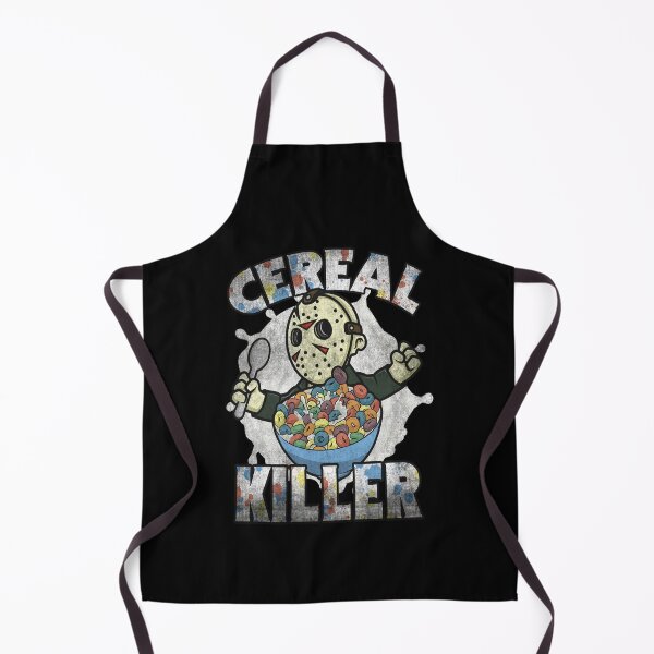 Item preview, Cereal Killer Jason Funny 80s Horror Serial Killer Parody designed and sold by RandomWeird.