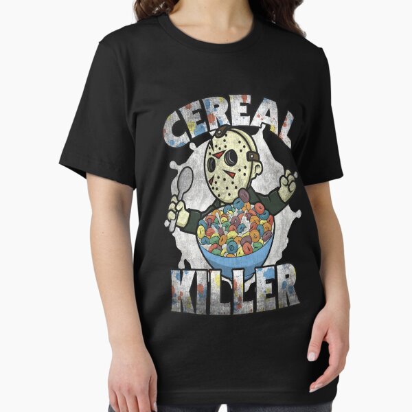 Item preview, Cereal Killer Jason Funny 80s Horror Serial Killer Parody designed and sold by RandomWeird.