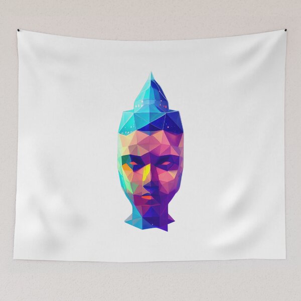 Item preview, Blue Phantom Buddha designed and sold by PolygonXYZ.