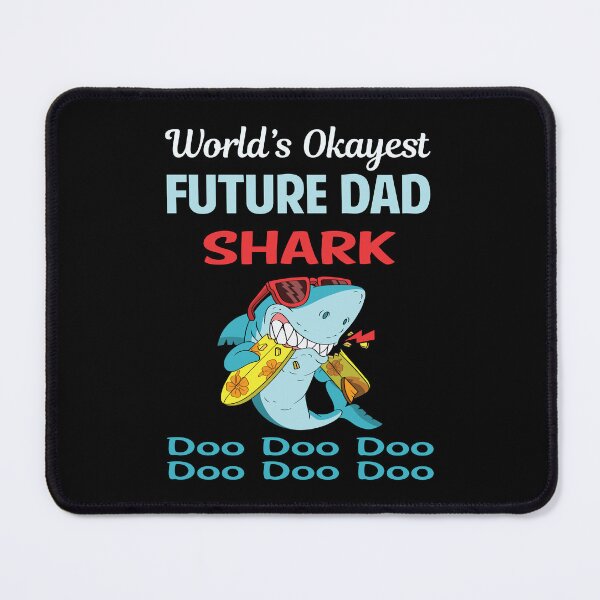 Item preview, Funny Shark FUTURE DAD designed and sold by StoreHornedFace.