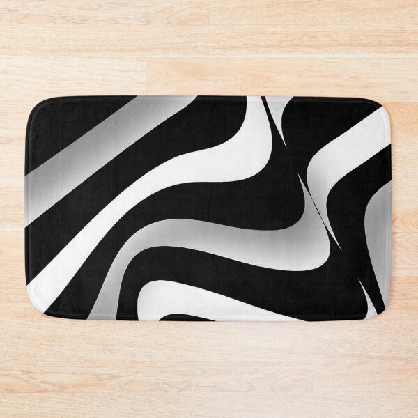 Item preview, Abstract Strips Art Black and white  designed and sold by Tshirtstory.