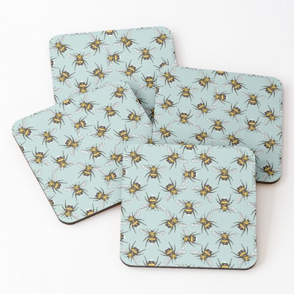 Item preview, bees designed and sold by OtterFactory.