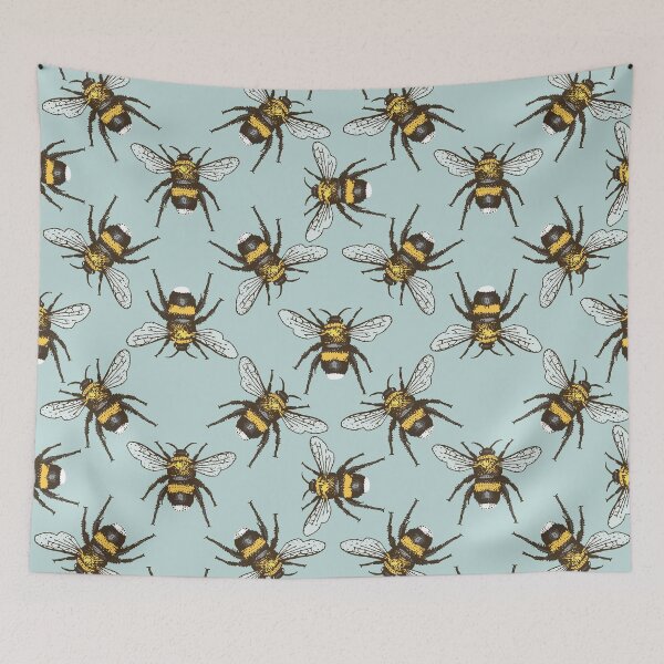 Item preview, bees designed and sold by OtterFactory.