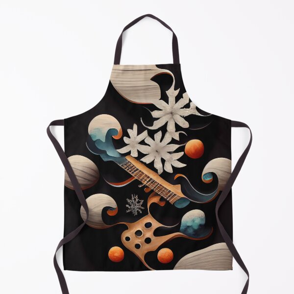 Item preview, Surrealistic Guitar On Black designed and sold by KOTOdesign.