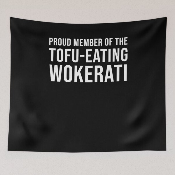 Item preview, Wokerati Tshirt Tofu-Eating wokerati designed and sold by JulietteEmmelen.