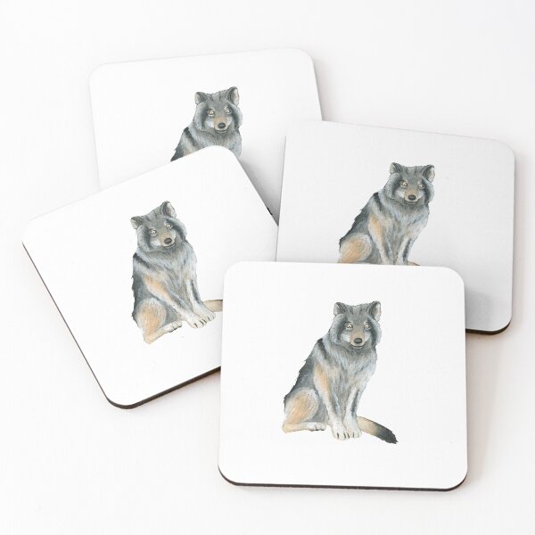 Item preview, wolf designed and sold by Corinna Arauner.