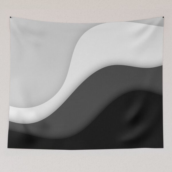 Item preview, 2D look Strips Art Black and white Grey  designed and sold by Tshirtstory.