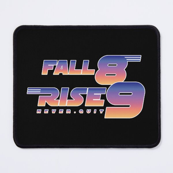 Item preview, Fall eight times, rise nine quote No7 designed and sold by angelisart.