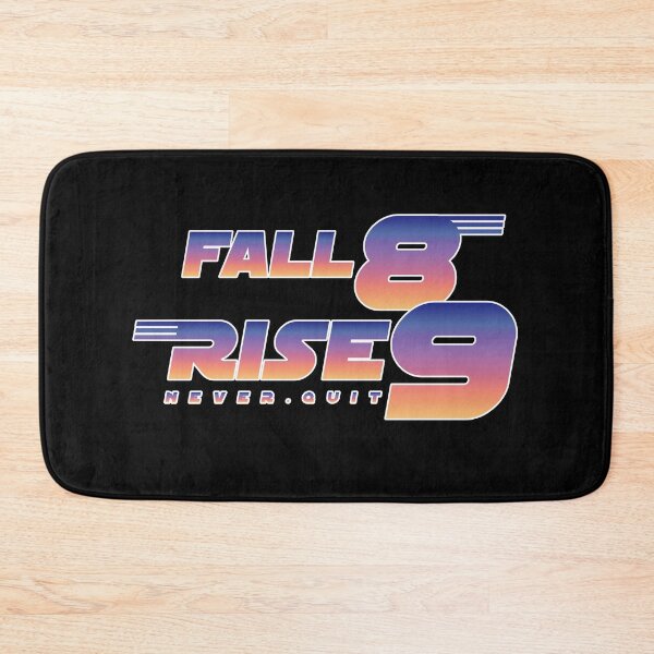 Item preview, Fall eight times, rise nine quote No7 designed and sold by angelisart.